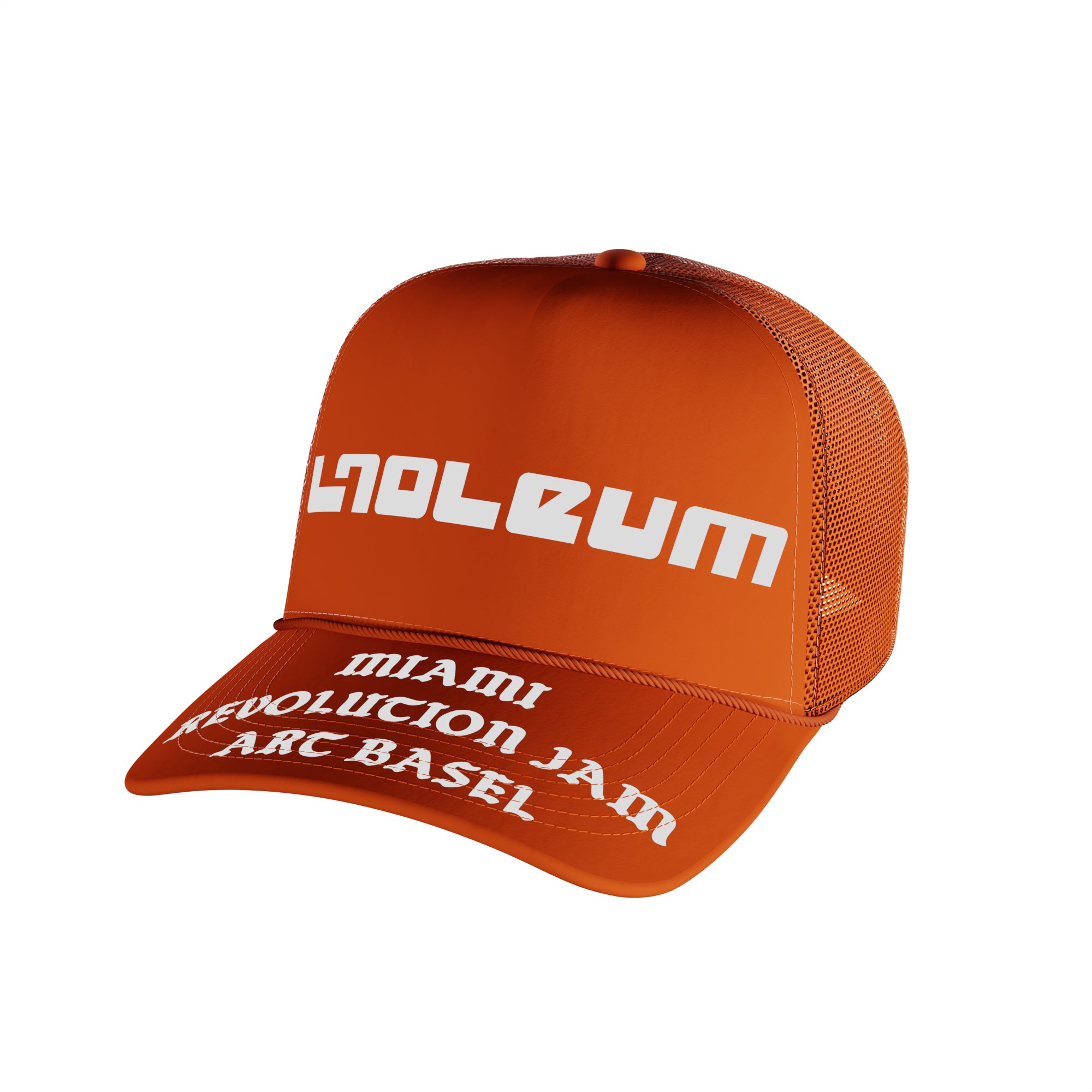 Art Basel Hat Orange